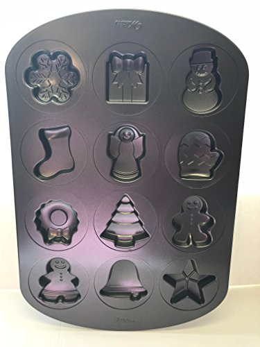 Click Here to See More Images Wilton Christmas Mini Cakes Cookie Pan Sheet
