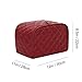 Shopline Toaster Cover, Polyester Cover for Four Slice Toaster with Dust & Fingerprint Protection / 12 x 11 x 8.5 (Red)