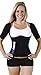 Body Spa Light Neoprene Vest with Sleeves Exercise Gym Sauna Shaper Weight Loss 13830 (Blue, Medium)