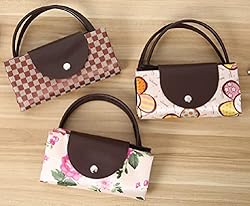 Foldable Shopping Bag with Wheels Collapsible