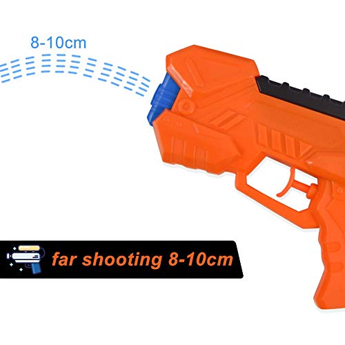 MINGKIDS Top 10 Water Gun Pistol,Summer Gifts for Age 3 4 5 6 7,Squirt Gun Water Spray for Swimming Pool Beach (1 PCS Red)