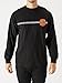 SANTA CRUZ Mens L/S T-Shirt Classic Dot L/S Skate T-Shirt - Black, Size: Large