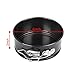 AFYHA 4 Inch Mini Non-stick Springform Pans Set 4 Piece Small Round Leakproof Cheesecake Pans with Removable Bottom for Mini Cheesecakes, Pizzas and Quiches