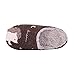 Cute Animal House Slippers for Women Fuzzy Hedgehog Home Shoes Waterproof Sole Indoor Slippers, Brown, 8-9.5 Women / 6.5-8 Men