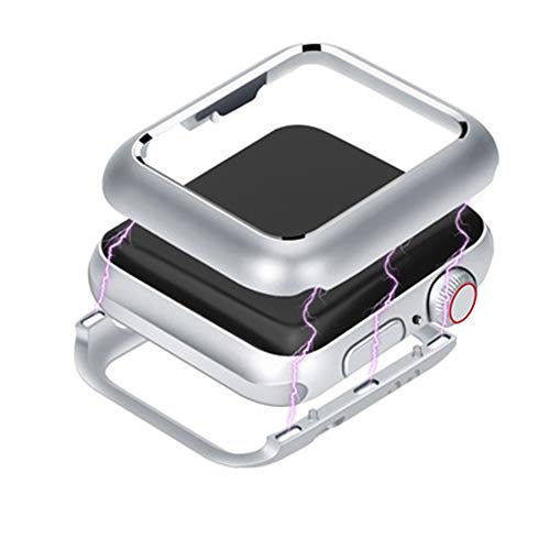 Kiorc Magnetic Frame Watch Case Protective Cover for Apple Watch Series 4 44mm