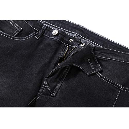 Takuey Motorcycle Riding Jeans With CE Knee & Hip Armor - 14oz Denim, Stretch, Size 32x34 - View #7