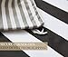 Moliy Lightweight 3pc Duvet Cover Set with 2 Pillow Shams,Microfiber,with Zipper Closure&Corner Ties,Reversible,Classic Stripe Design,Black/White Color,Hypoallergenic,Soft and Extremely Durable(Queen)
