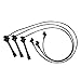 Uxcell a17081100ux0005 Car Spark Plug Wire (Set of 3, Ignition Wire (Male Plug) for Toyota 4Runner T100 Tacoma Tundra fit OE# 19037-62010), 3 Pack