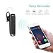 Bluetooth Headset, Gaoye R9 V4.1 HD Voice Control Bluetooth Wireless Headphones / Earbuds / Earpieces Stereo In Ear with Mic Noise Cancelling Compatible with IOS iPhone Samsung Android Tablets (Black)