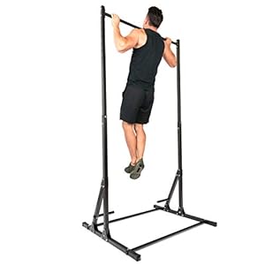 Marbo Sport SmartGym SG-13 Krachtstation met optrekstang en dipstation, voor pull-ups en dips, vrijstaand en verstelbaar