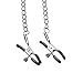Bull Nose Stainless Steel Clamps with 12 inch Chain