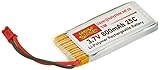 Holy Stone 2 x 3.7V 750mAh Lipo Battery for MJX RC Quadcopter X200 X300C X400 X500 X800