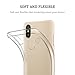 Xiaomi Mi Max 3 Case, AVIDET Shock-Absorption Flexible Soft Gel TPU Silicone Case Cover for Xiaomi Mi Max 3 (Transparent)