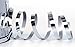 Holiday Ribbon for Craft Silver Curling Ribbon Metallic Ribbons Shiny & Sparkling Crafts Large 500 Yard Thin New Year Party Celebration Decoration