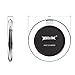 Fast Wireless Charger for iphone x iphone 8, Wontechmi Fast Charge QI Wireless Charging pad for Samsung Galaxy S8,S7/S7 Edge, Sleep-friendly, Backward Compatible with Qi-enabled Devices