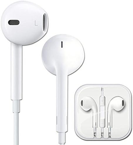 [Baba Wireless] Earbuds, Earphones, Headset with Mic and remote for Iphone 4,5,5S,5C,6,6S,6PLUS iPAD AIR,AIR2 , IPAD MINI,MINI 2, IPAD 2,3,4 IPOD TOUCH 5G NANO 7G (white)