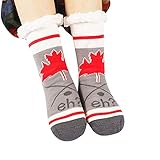 URIBAKE Women Fluffy Socks Ultra Soft Thick Coral