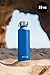 MIRA Alpine Stainless Steel Vacuum Insulated Water Bottle with 2 Lids - Thermos Flask Keeps Water Cold for 24 Hours, Hot for 12 Hours - Hydro Bottle BPA-Free Cap - 25 oz (750 ml) - Hawaiian Blue