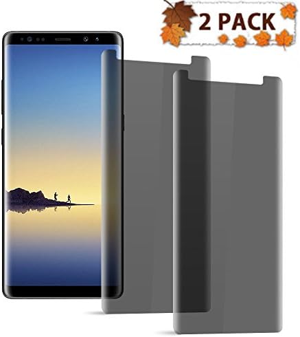 [2.Pack]Samsung Galaxy Note 8 Privacy Tempered Glass Screen Protector Auideas[Anti Privacy][Case-Friendly][9H Hardness][No Bubble][Anti Peeping] For Samsung Galaxy Note 8