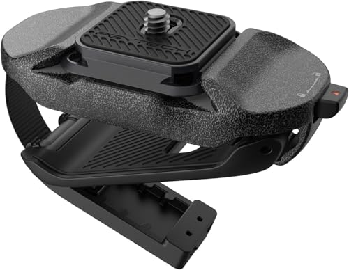 PGYTECH Beetle V2 Camera Clip with Arca Quick Release Plate for Sony, Nikon, Fuji, DSLR/SLR + Action Camera Adapter for Backpack