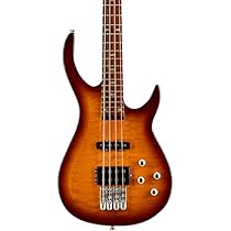 Rogue LX400 Series III Pro Electric Bass Guitar Sunset Burst
