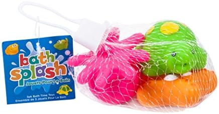 Bath Splash Bath Time Fun Squirt Toys, 3 Count - 2 Pack (6 Total)