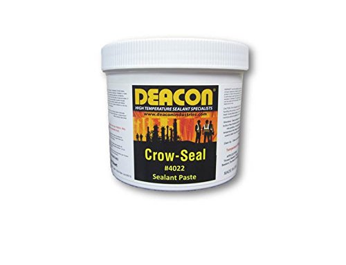Deacon Crow-Seal Quart High Temperature Paste Sealant, Ambient to 2000 Degree F, 1 quart