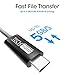USB Type C Cable (1 FT), TechMatte USB 3.0 Type C to Type A (USB-C to USB) Cable for Galaxy Note 8, S9, S9 Plus, S8, S8 Plus +, Google Pixel, Pixel XL, OnePlus 5, Nexus 5X, 6P and LG G5 (1 FT, Black)