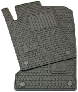 Amazon Com Mercedes Benz Genuine Q6680688 Rubber Floor Mats W164 Ml320 Ml350 Ml550 Gray Automotive