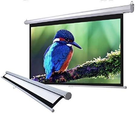 119" Manual Pull Down Projector Projection Screen Home Theater Movie 84"x84" MS