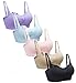 5PACK Nursing Bra Wireless bra Women s Sleeping Maternity Bra Breastfeeding Bra 5pcs Pack Medium Black Nude Pink Purple Lightblue