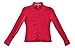 Chloe Noel Figure Skating Solid Polar Fleece Fitted Jacket by Polartec J11