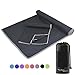 Your Choice Microfiber Travel Beach Towel (60x30 inch) with Face/Hand Towel(24x15 inch) Set. Quick Dry Towel for Camping Gym Swimming Backpacking, Super Absorbent and Ultra Compact (Black)