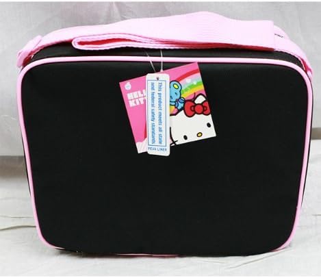Hello Kitty 16" Large Backpack - Black Check Box