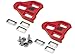 Gio Look Delta Compatible Cleats Red 9 Degree Float – Indoor Cycling and Road Bikethumb 3