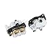 XFMT Left & Right Front Brake Caliper Set Compatible with YAMAHA RHINO 660 2004-2007/ YAMAHA RHINO 450 2006-2009