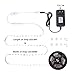 LED Strip Lights White, SOLMORE Dimmable LED Light Strip Kit with Power Supply 240LEDs 4m/13ft Waterproof Touch Strip Lights LED Rope Lights Tape Light for Kitchen Under Cabinet Room Bedroom Wedding