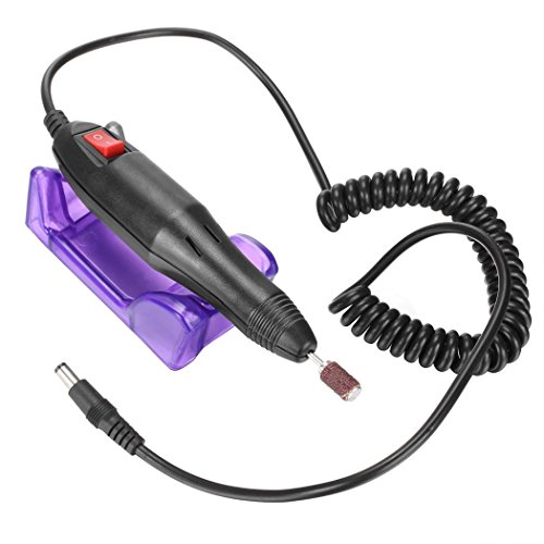 Professional Electric Nail Drill File Machine, Acrylic Electric Manicure Pedicure Tool Sets, Home US Plug