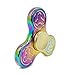 Ouflow Cool Colorful High Speed Fidget Hand Spinner Toy Relieve ADD, ADHD, Anxiety, Boredom EDC Tri-Spinner Fidget Toy Stress Reducer
