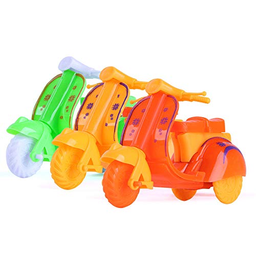 USHOT Mini Three-Wheeled Trolley Toy Pull Back Early Model Children Educational Toys