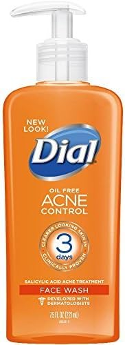 dial acne control face wash
