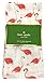 Kate Spade Strut Your Stuff Pink Flamingo Cotton Napkins, Set of Four