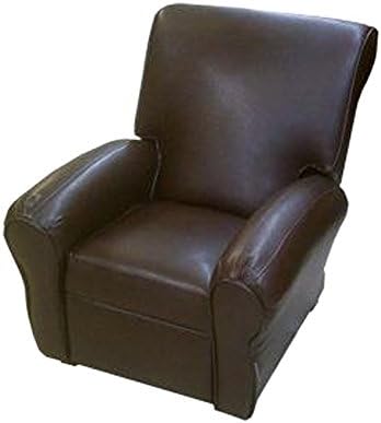 Dozydotes Big Kids Recliner Pecan Leather DZD11950