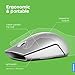 Lenovo 500 Wireless Mouse, Silver, 1000 dpi, 2.4 GHz wireless via USB, Streamlined design, Up to 12 months battery life, GX30N71809