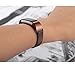 bayite Stainless Steel Bands Compatible Fitbit Alta and Alta HR, Milanese Loop Mesh Women Men(Coffee Brown Small)