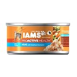 IAMS Pate With Seafood Sampler Canned Cat Food 3 oz. (Pack of 24)