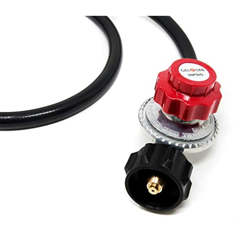High Pressure Propane Hose 020 Psi Adjustable Gas Regulator Outdoor Cooking New 859176005223 eBay