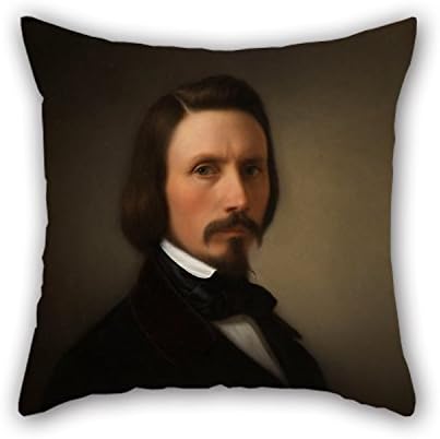 Pillow Cases 20 X 20 Inches / 50 By 50 Cm(twin Sides) Nice Choice For Divan Office Birthday Bf Christmas Boy Friend Oil Painting Lars Hansen - Self-Portrait