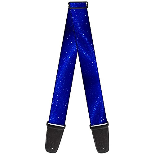 Buckle-Down GS-W30769 Guitar Strap - Galaxy Arch Blues/White - 2