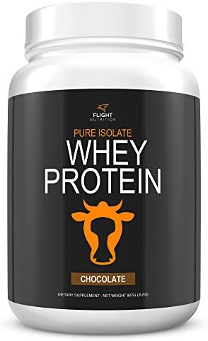 Flight Nutrition Whey Protein Isolate Powder - Chocolate 2lbs